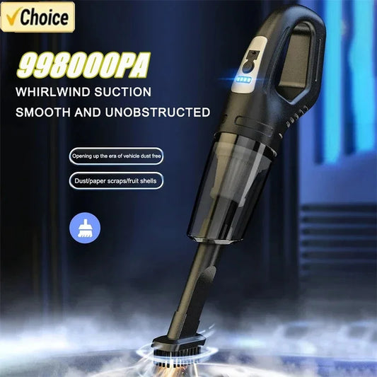 Wireless Vacuum Cleaner Powerful Suction Rechargeable Handheld